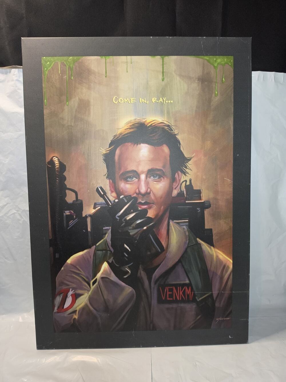 Displate Ghostbusters Venkman 'First Encounter' Bill Murry Movie Art Home Decor